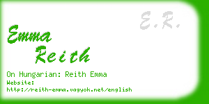 emma reith business card
